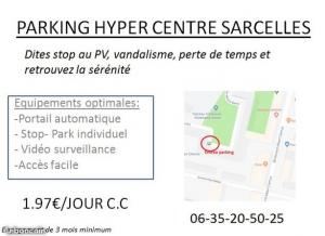 Place de parking à louer : 3 Rue Maryse Bastie, 95200 Sarcelles, France