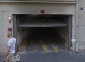 Place de parking à louer : 14 Rue des Bourdonnais, Paris, France