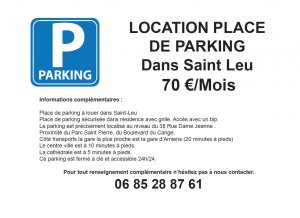 Location de Parking extérieur : 38 Rue Dame Jeanne, Amiens, France